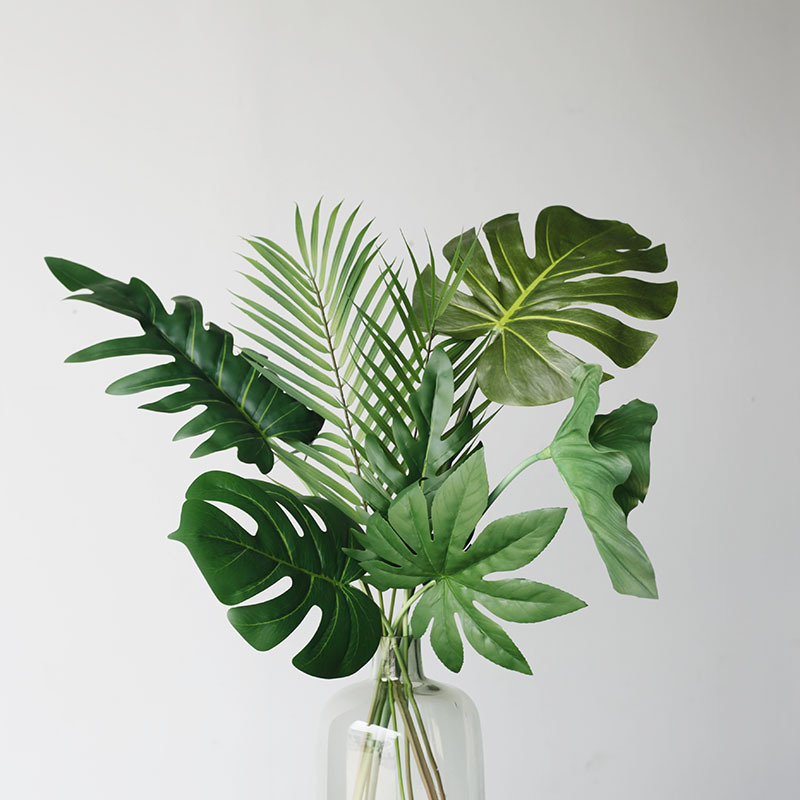 Monstera Adansonii - 59 ซม.ใบเต่าประดิษฐ์ Nordic Ins ตกแต่งบ้านงานแต่งงานเครื่องประดับพืช Rainforest