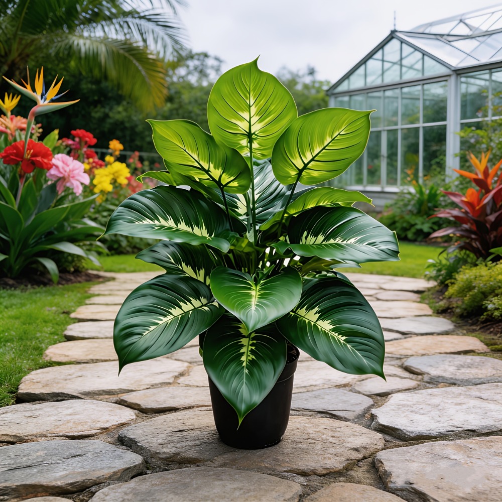 ต้นไม้ประดิษฐ์ 24 หัว 1 ชิ้น ต - Monstera Adansonii บทวิจารณ์และราคา