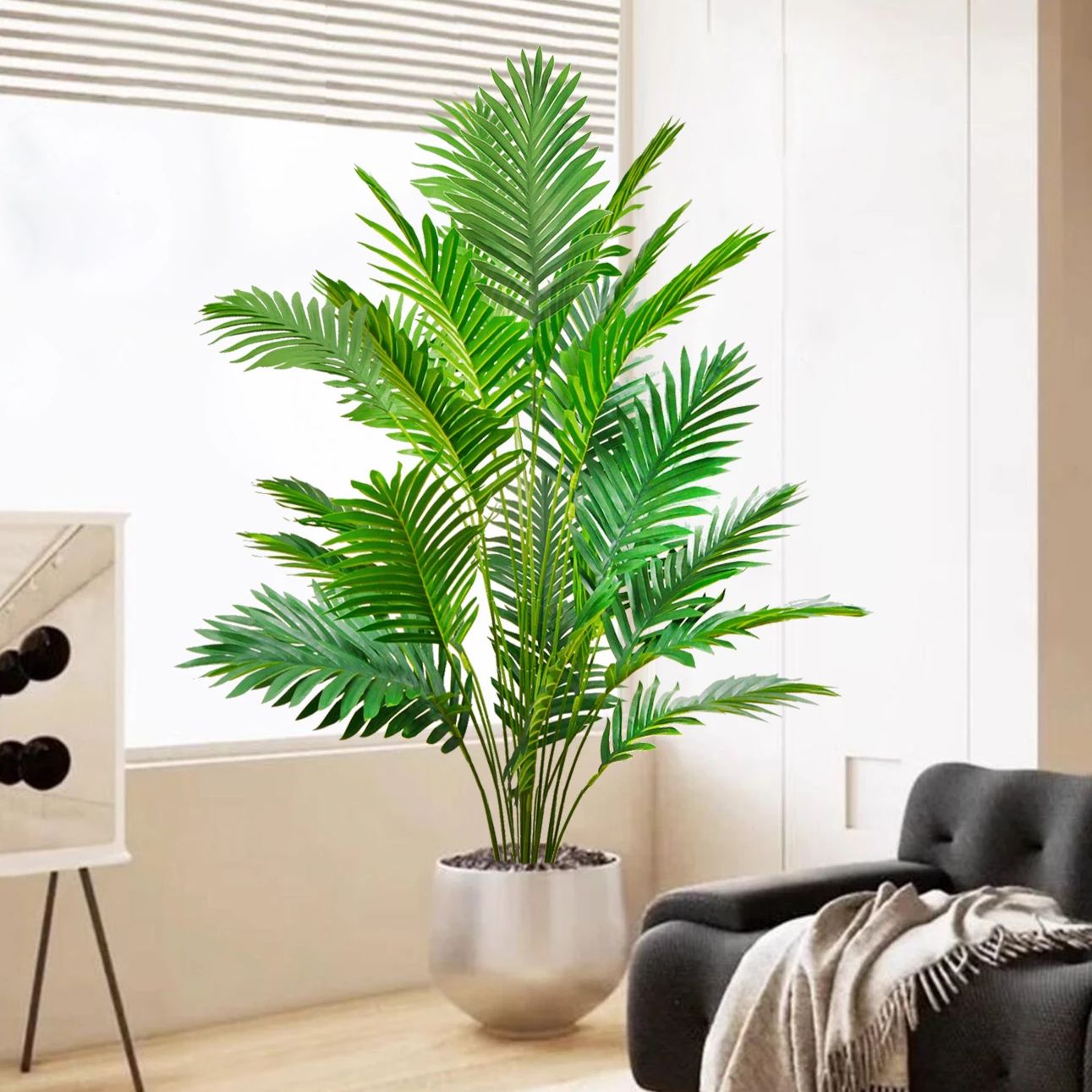 52-125 ซม./49.2in ปาล์มประดิษฐ - Monstera Adansonii บทวิจารณ์และราคา