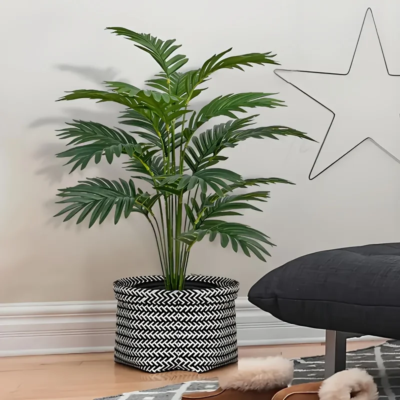 2 ชิ้นสีเขียว 24 ใบพืชปาล์มประ - Monstera Adansonii บทวิจารณ์และราคา