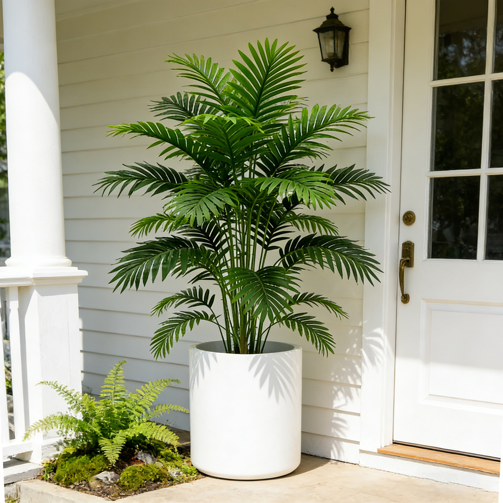 ต้นปาล์มประดิษฐ์สูง 60-80 ซม.  - Monstera Adansonii บทวิจารณ์และราคา
