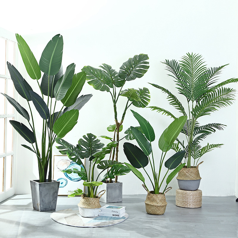 ต้นปาล์มจำลอง ต้นไม้ประดิษฐ์ ต - Ficus Lyrata Tree บทวิจารณ์และราคา