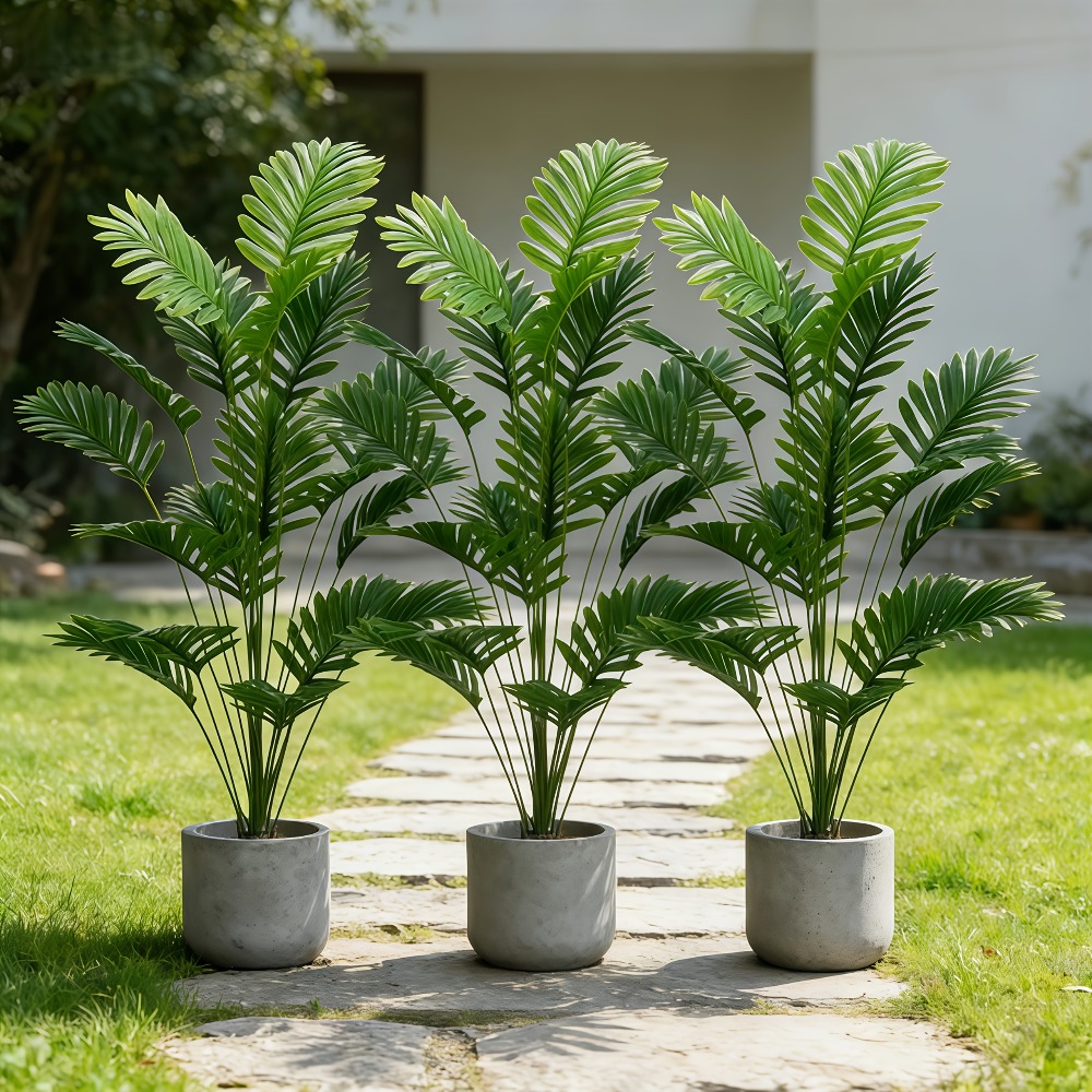 ต้นปาล์มประดิษฐ์ขนาดใหญ่ 65-12 - Monstera Adansonii บทวิจารณ์และราคา