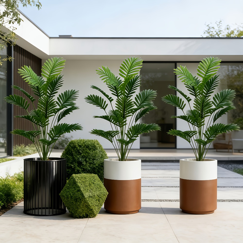 ต้นปาล์มประดิษฐ์ขนาดใหญ่ 65-12 - Monstera Adansonii บทวิจารณ์และราคา